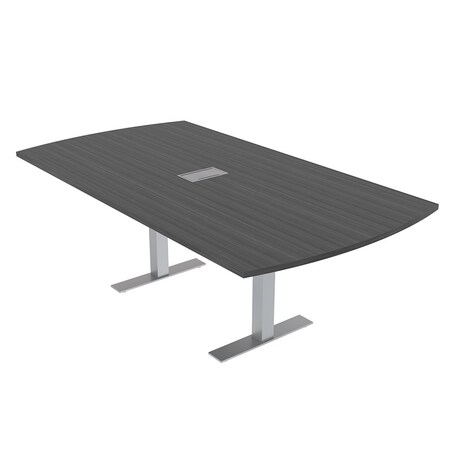 Skutchi Designs 45.25 in W, 71.5 in L, 29 in H, Engineered Wood Top, Grey HAR-AREC-46X72-T-ELEC-ASIANNIGHT